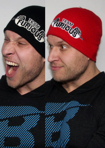 Team Furious Beanies (Black/Red)