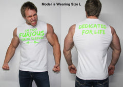 I'm Too Furious For My Sleeves Sleeves Shirt  (RED / NAVY / WHITE)